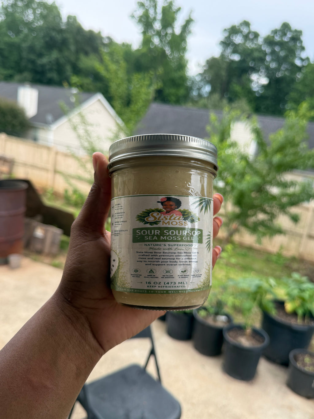 Soursop seamoss Gel